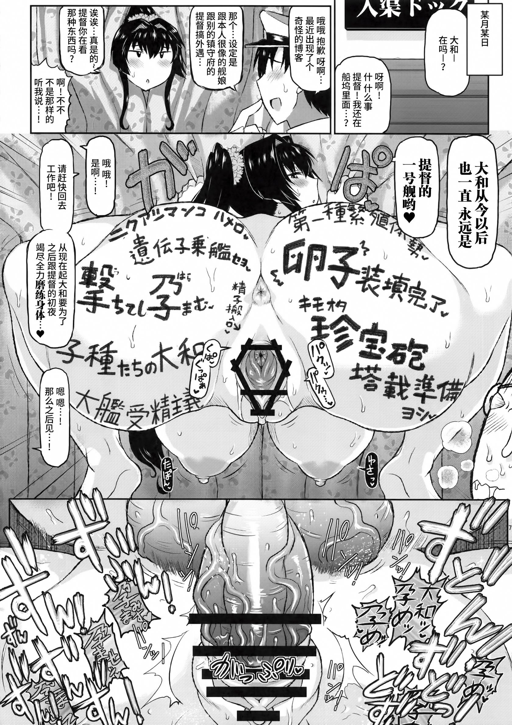 [グレートキャニオン (ディープバレー)]艦娘絶対受精作戦報告書～純真むちむち爆乳艦娘達がひたすら他所の鎮守府のキモオタ提督に着弾放精!白いオタマジャクシで托卵されちゃう本まとめ。～ (艦隊これくしょん -艦これ-)[中国翻訳][疏碼]
