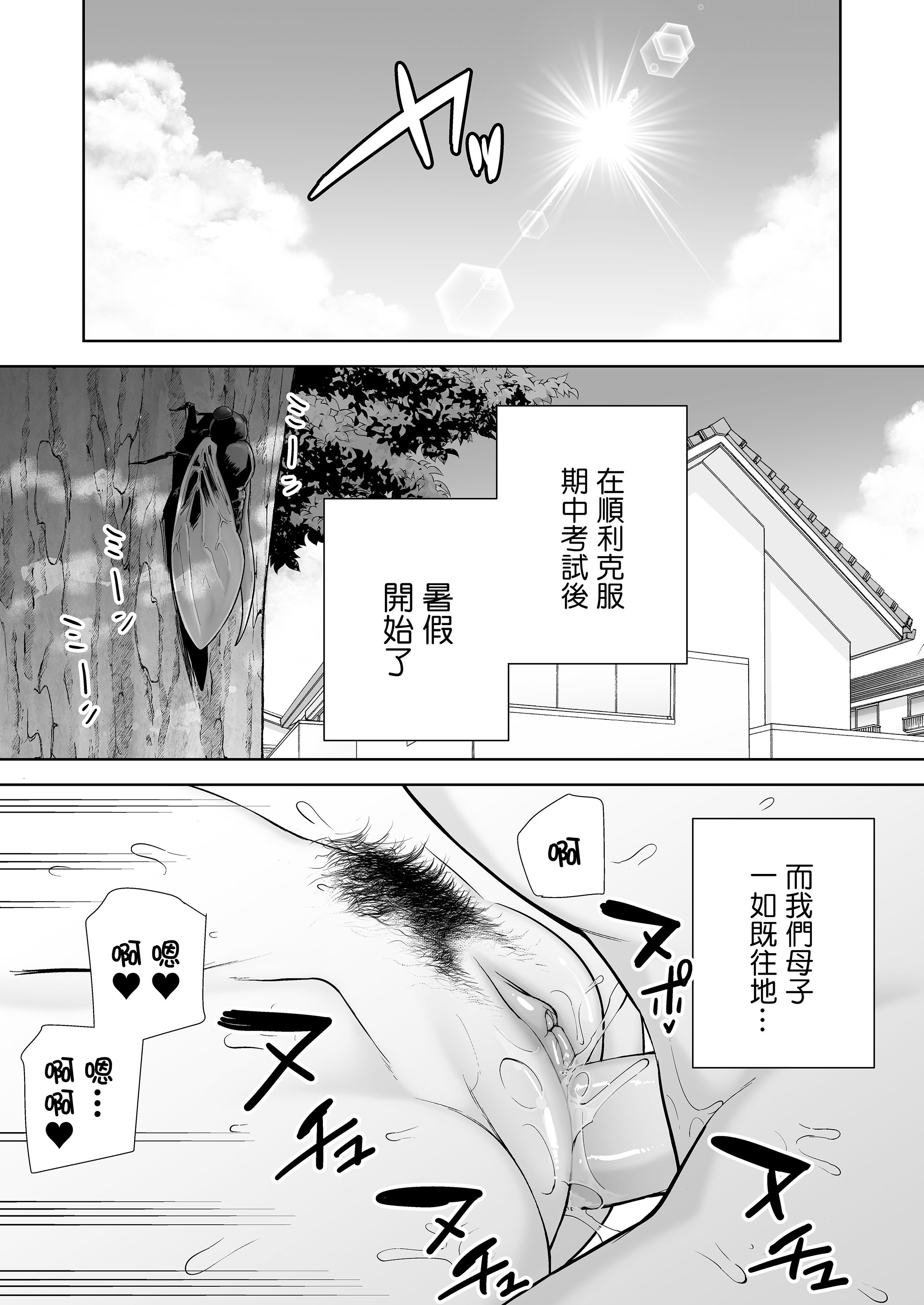 [母印堂 (シベリアン母スキー)]僕の母さんで、僕の好きな人。|是我的母親，也是我愛的人。 01~10[中国翻訳][無修正]