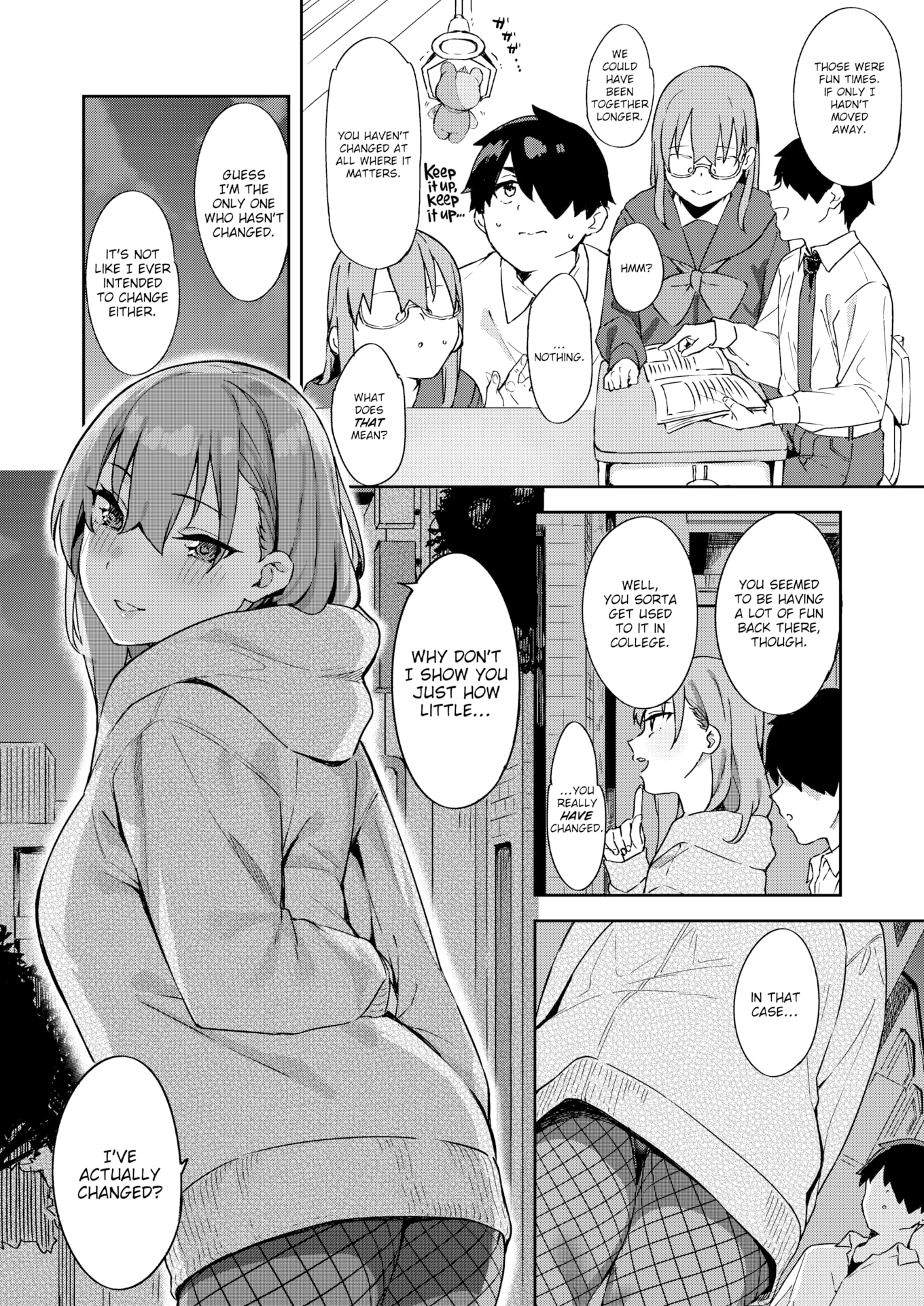 [まめでんきゅう] キミとの本番 [英文][無修正]
