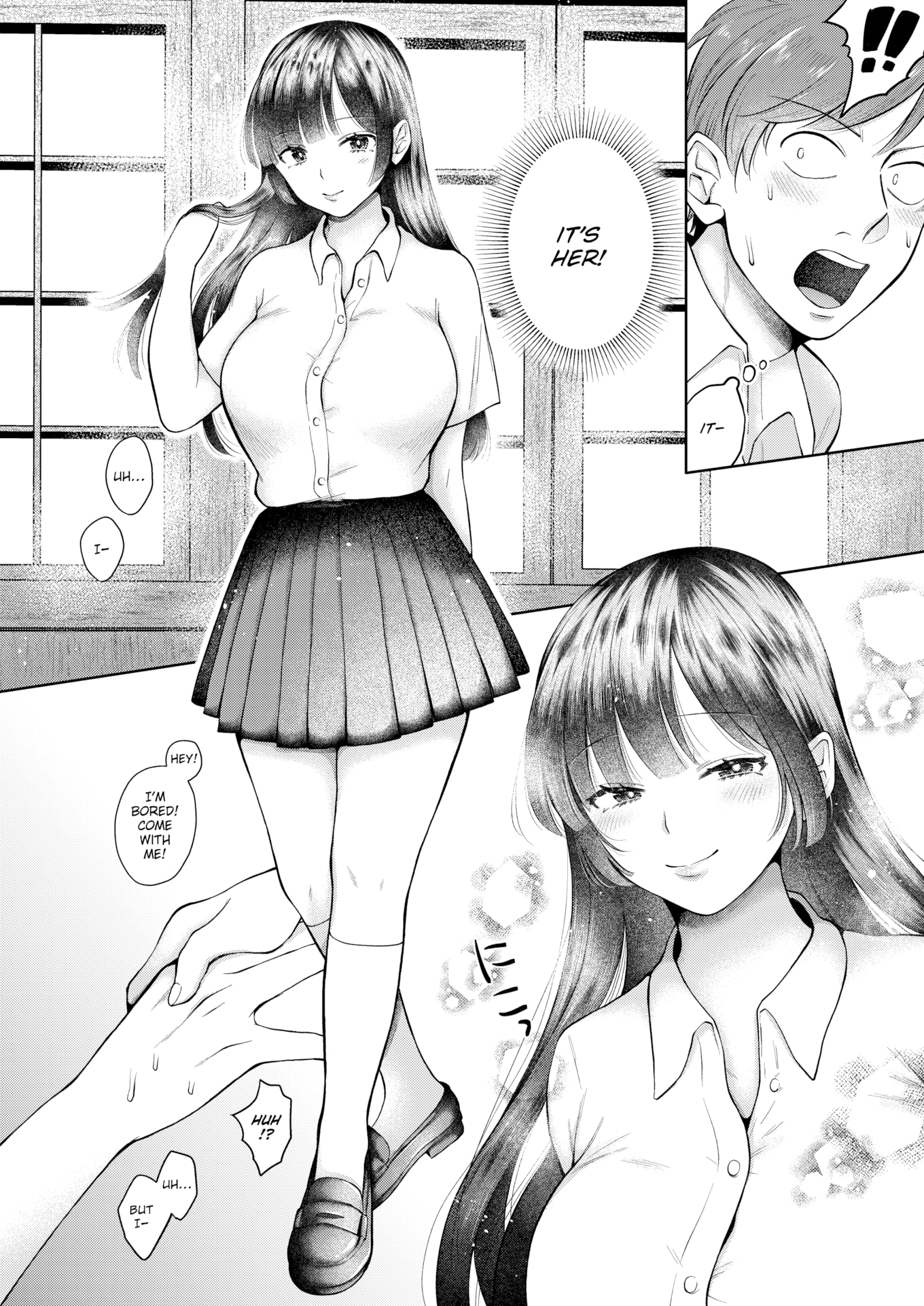 [を図さとる] 内気なカノジョ [英文][無修正][DL版]