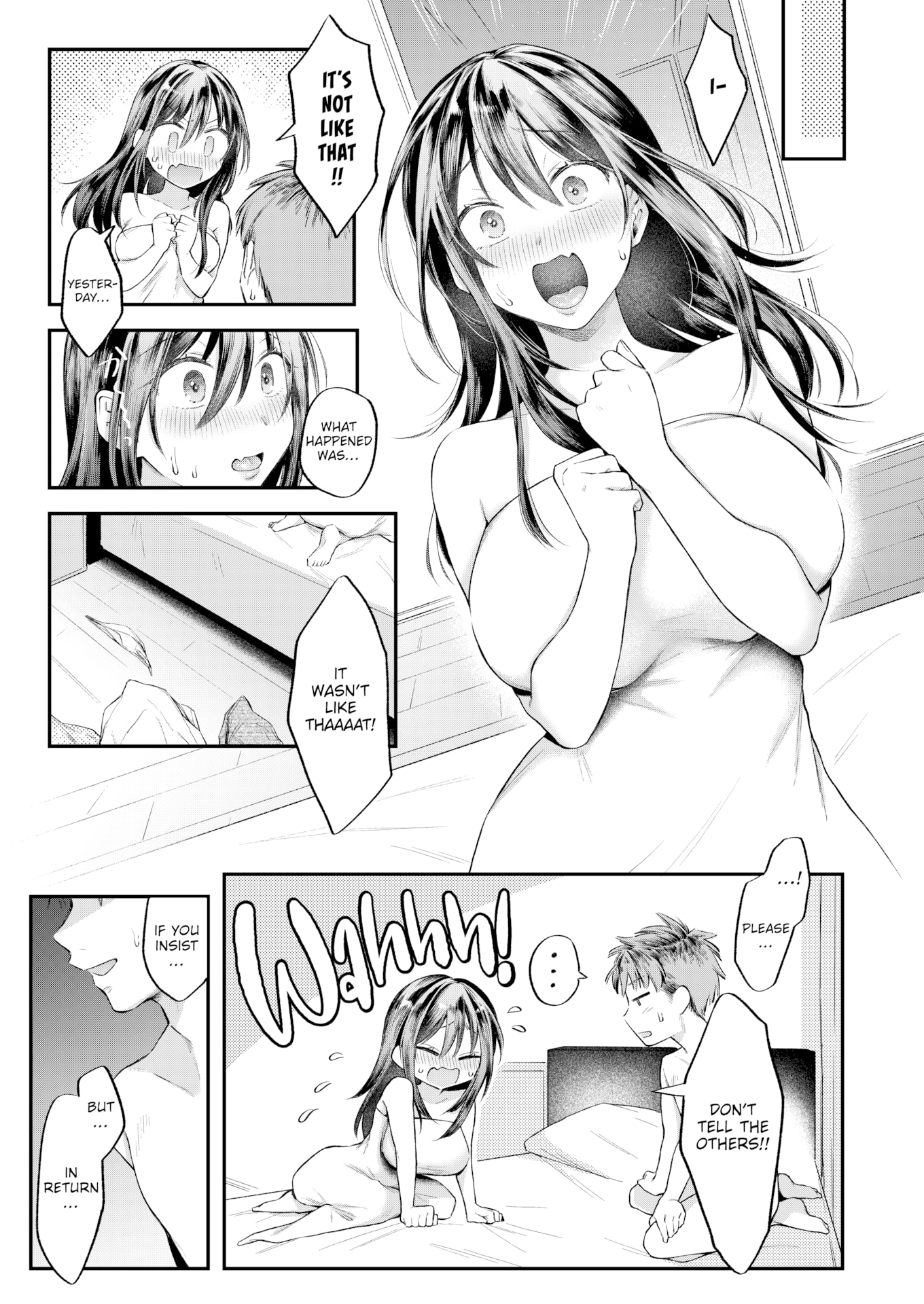 [を図さとる] 内気なカノジョ [英文][無修正][DL版]