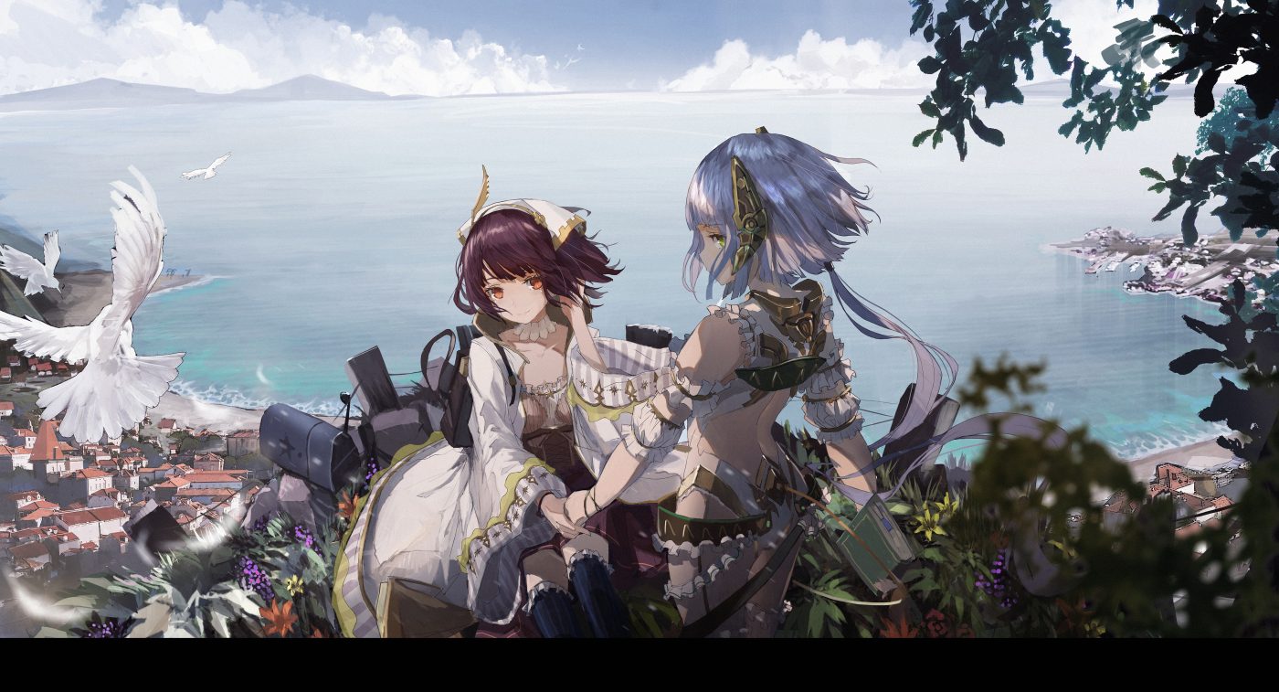 2girls animal atelier atelier lydie & suelle bird book building novelance plachta scenic sophie neuenmuller water