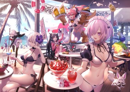 animal animal ears apron artoria pendragon (all) asterios (fate) beach bell bikini black hair blonde hair blue hair breasts cape choker cleavage clouds cu chulainn drink euryale fang fate/grand order fate (series) flowers food fou (fate/grand order) foxgirl fruit garter gilgamesh gloves group headdress hood ice cream ishtar (fate/grand order) jack the ripper jeanne d'arc alter jeanne d'arc alter santa lily jeanne d'arc (fate) loli long hair maid male mashima saki (mashimasa) mash kyrielight mordred navel nursery rhyme (fate/extra) pink hair ponytail purple eyes red eyes saber saber alter school swimsuit short hair sky strawberry sunglasses swim ring swimsuit tail tamamo cat tamamo no mae (fate) tattoo thighhighs translation request tree twintails underboob waitress water yellow eyes