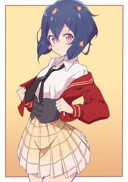 cbgb zombieland saga mizuno ai seifuku undressing