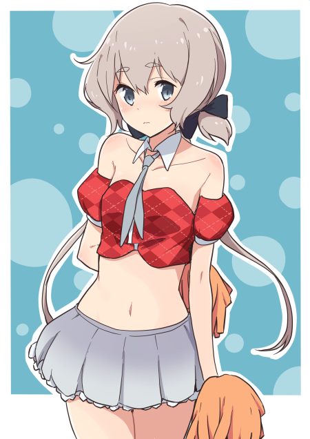 cbgb zombieland saga konno junko cheerleader no bra