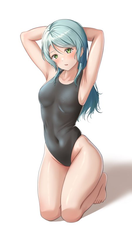 furiousghafo bang dream! bang dream! episode of roselia hikawa sayo swimsuits