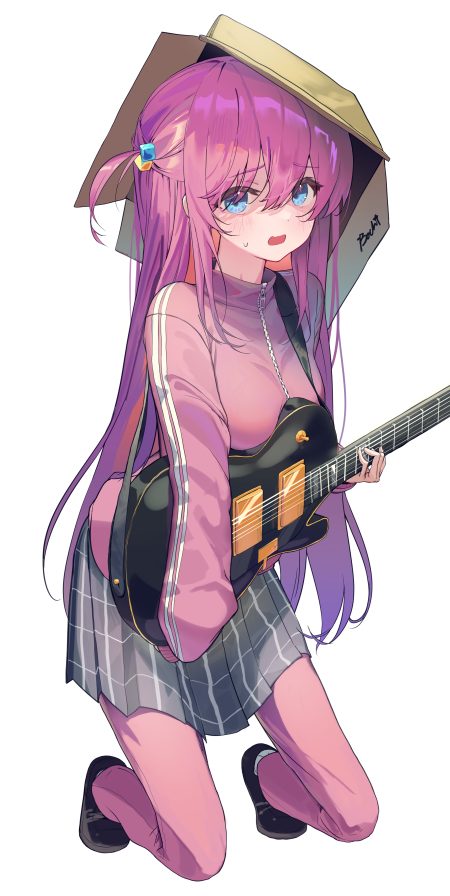 lovelyme bocchi the rock! gotou hitori guitar gym uniform seifuku
