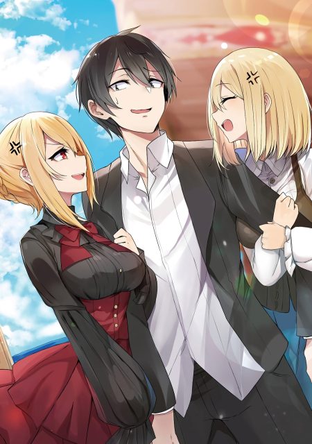 mengda otome gee sekai wa mob ni kibishii sekai desu angelica rapha redgrave leon fou bartfort olivia (mobseka) business suit dress gothic lolita lolita fashion