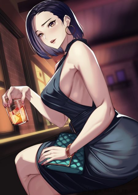 kagematsuri dress no bra