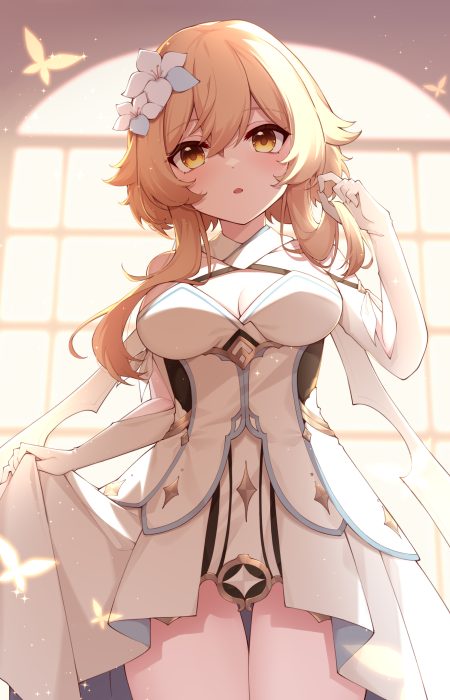 poinia genshin impact lumine cleavage