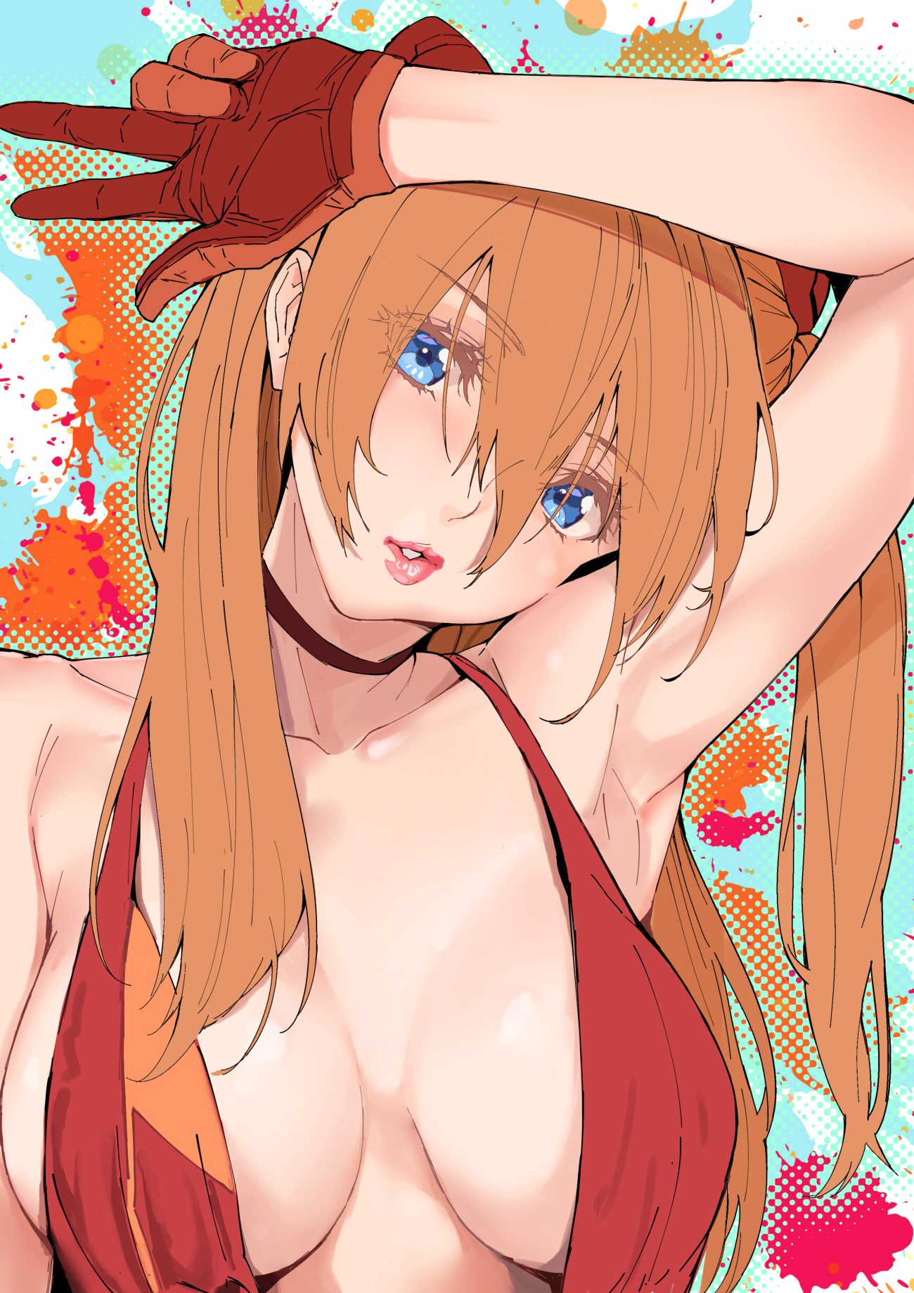 yamaishi neon genesis evangelion souryuu asuka langley no bra
