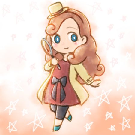 layton mystery tanteisha katrielle layton chibi dress tagme