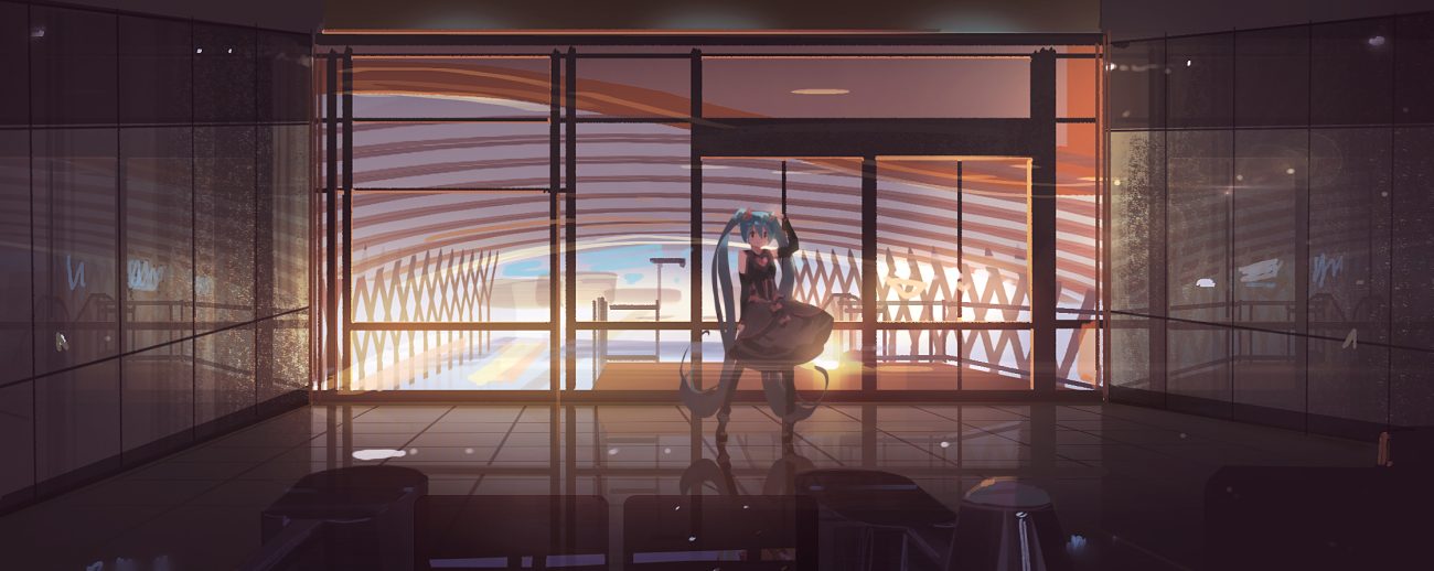 hatsune miku kvpk5428 scenic vocaloid