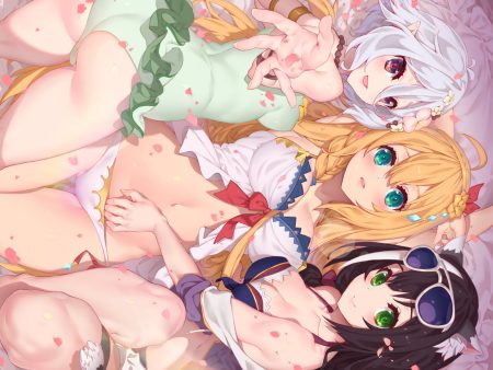 animal ears catgirl karyl natsume kokoro panties pecorine princess connect! underwear waterring