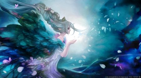 final fantasy final fantasy xiv gray hair long hair square enix tagme (artist) titania (final fantasy)