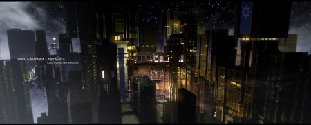 building city dark dualscreen night original pixiv fantasia scenic stars swd3e2 water watermark