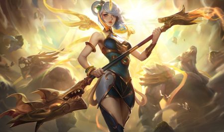 crowgod league of legends luxanna crownguard
