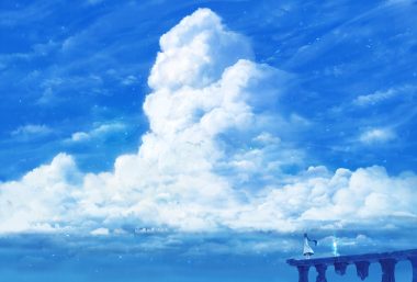 bou nin clouds original scenic sky