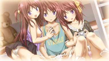 asagiri chihaya (realive) asagiri ichiha breasts cameltoe game cg game console koku levy (realive) male nipples no bra panties purple software realive underwear upskirt