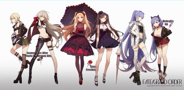 artoria pendragon (all) ask (askzy) bb (fate) ereshkigal (fate/grand order) fate/grand order fate (series) gradient ishtar (fate/grand order) jeanne d'arc alter jeanne d'arc (fate) meltryllis saber saber alter