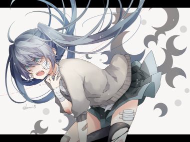 hatsune miku kuroi (liar-player) rolling girl (vocaloid) signed vocaloid