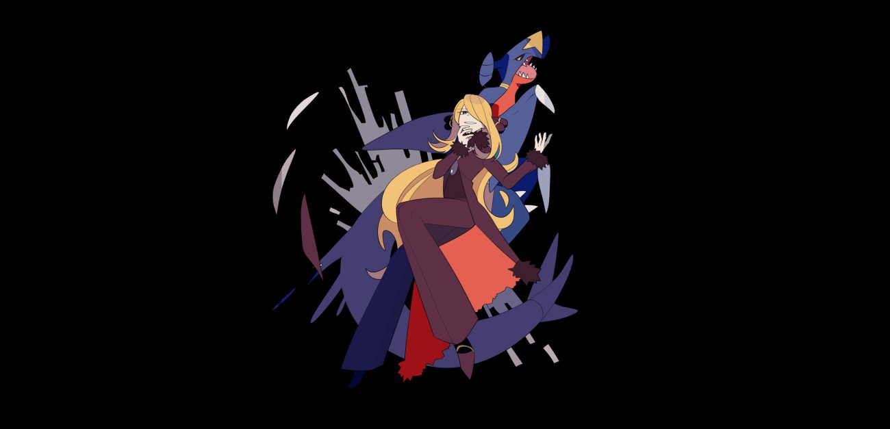 black garchomp pokemon shirona zero (jckz2334)