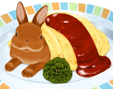animal cropped food lilac (pfeasy) no humans original rabbit waifu2x