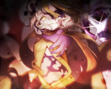 blonde hair bobi (user bjq8943) briar rose eyepatch short hair sinoalice yellow eyes