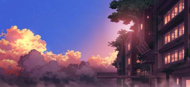 building clouds no humans original scenic sennotane sky sunset tree