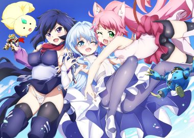 animal ears ayame (gbd) bike shorts blush cameltoe erect nipples gundam build divers mobile suit gundam momo (gbd) niko (tama) panties pantyhose sara (gbd) shorts thighhighs underwear upskirt wink