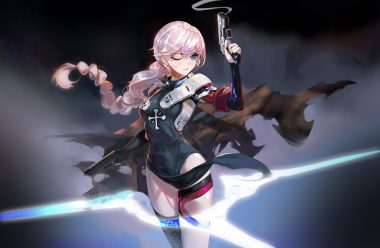 gun honkai impact honkai (series) kallen kaslana rabbit (tukenitian) weapon