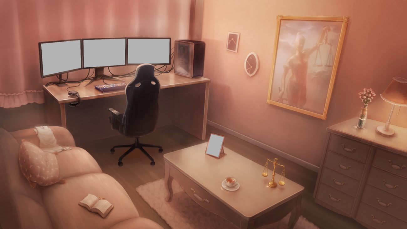 book computer couch drink heriki (trkj) no humans original scenic