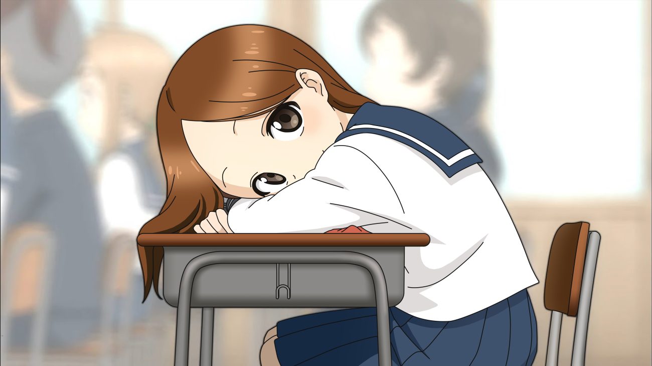 brown eyes brown hair karakai jouzu no takagi-san loli school uniform takagi-san