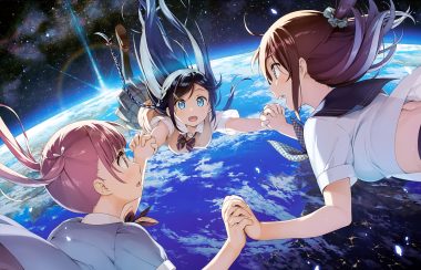 earth kantoku original planet scan school uniform space stars