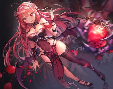 demon erze (king's raid) king's raid mecha (alswp) succubus zoom layer