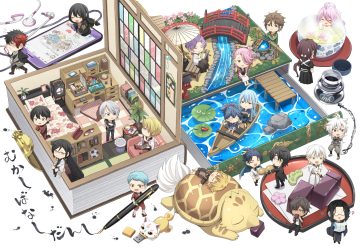 all male anthropomorphism chibi group hizen tadahiro itou (mogura) kasen kanesada kogitsunemaru konnosuke kousetsu samonji male nankaitarou chouson ookurikara otegine sayo samonji sengo muramasa (touken ranbu) shokudaikiri mitsutada souza samonji taikogane sadamune touken ranbu tsurumaru kuninaga yagen toushirou yamabushi kunihiro yamanbagiri chougi yamanbagiri kunihiro