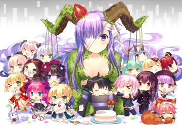 aliasing animal ears artoria pendragon (all) astolfo benienma cat smile chibi craytm elizabeth bathory (fate) fate/grand order fate (series) fou (fate/grand order) foxgirl fujimaru ritsuka (male) group helena blavatsky (fate) jack the ripper katsushika hokusai kingprotea kiyohime (fate/grand order) leonardo da vinci (fate) lord el-melloi ii male mash kyrielight nero claudius (fate) okita souji (fate) saber scathach (fate/grand order) tail tamamo cat tamamo no mae (fate) tomoe gozen