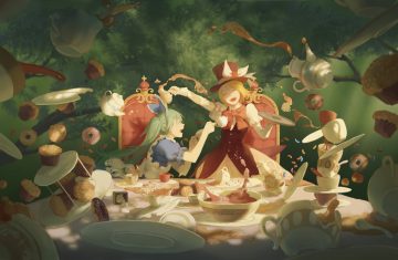 alice in wonderland cosplay food hatsune miku kagamine rin spencer sais vocaloid