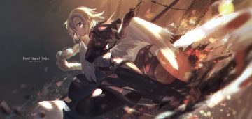 fate/grand order fate (series) jeanne d'arc (fate) qtian watermark