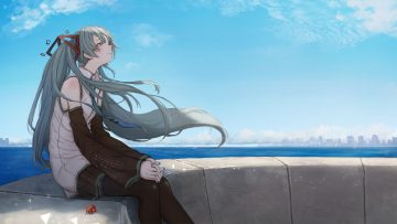 hatsune miku sky vocaloid yuu-rin