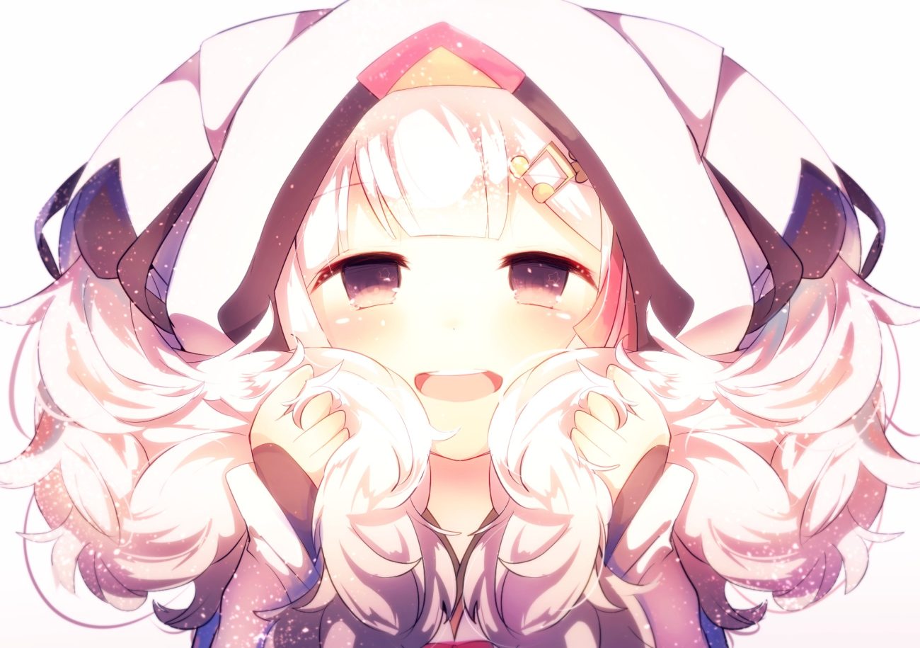 close fuyuzuki gato hatsune miku vocaloid white hair yuki miku