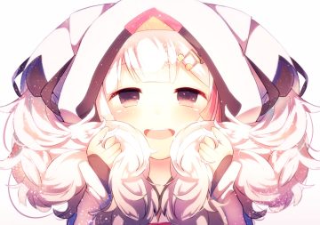 close fuyuzuki gato hatsune miku vocaloid white hair yuki miku