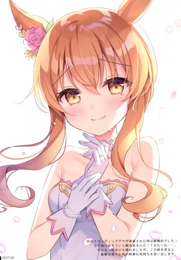 shikitani asuka uma musume pretty derby animal ears dress