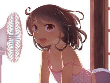 brown eyes brown hair fan loli lyricbox muku na kono ko to katte ni kazoku keikaku racer (magnet) wet
