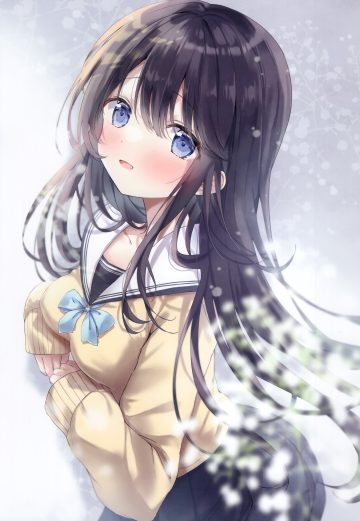 ame usagi amedama con seifuku sweater