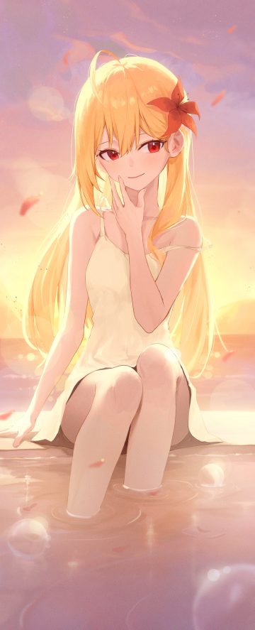 gnns dress no bra summer dress wet