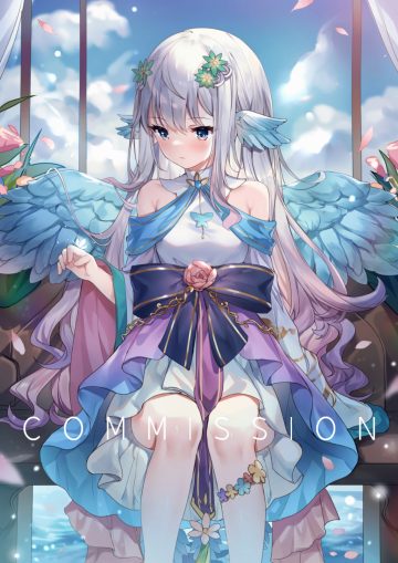 guzangnanfeng dress garter wings