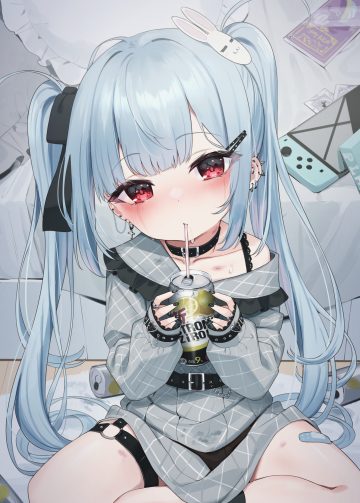 tsuki usagi bra dress garter loli skirt lift