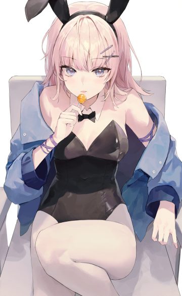 danah animal ears bunny ears bunny girl no bra