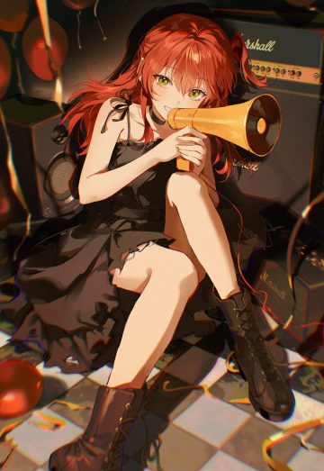 pong (pong o0) bocchi the rock! kita ikuyo dress skirt lift torn clothes